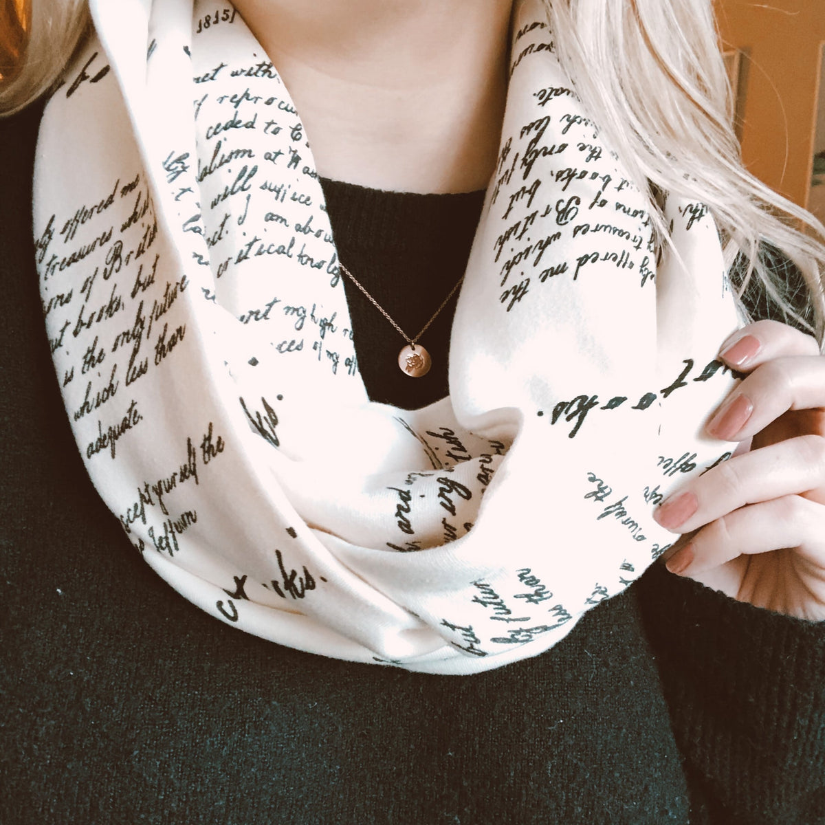 I Cannot Live Without Books Scarf