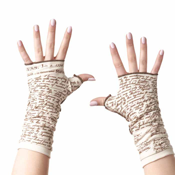 The Nutcracker Writing Gloves  Fingerless Gloves - Storiarts