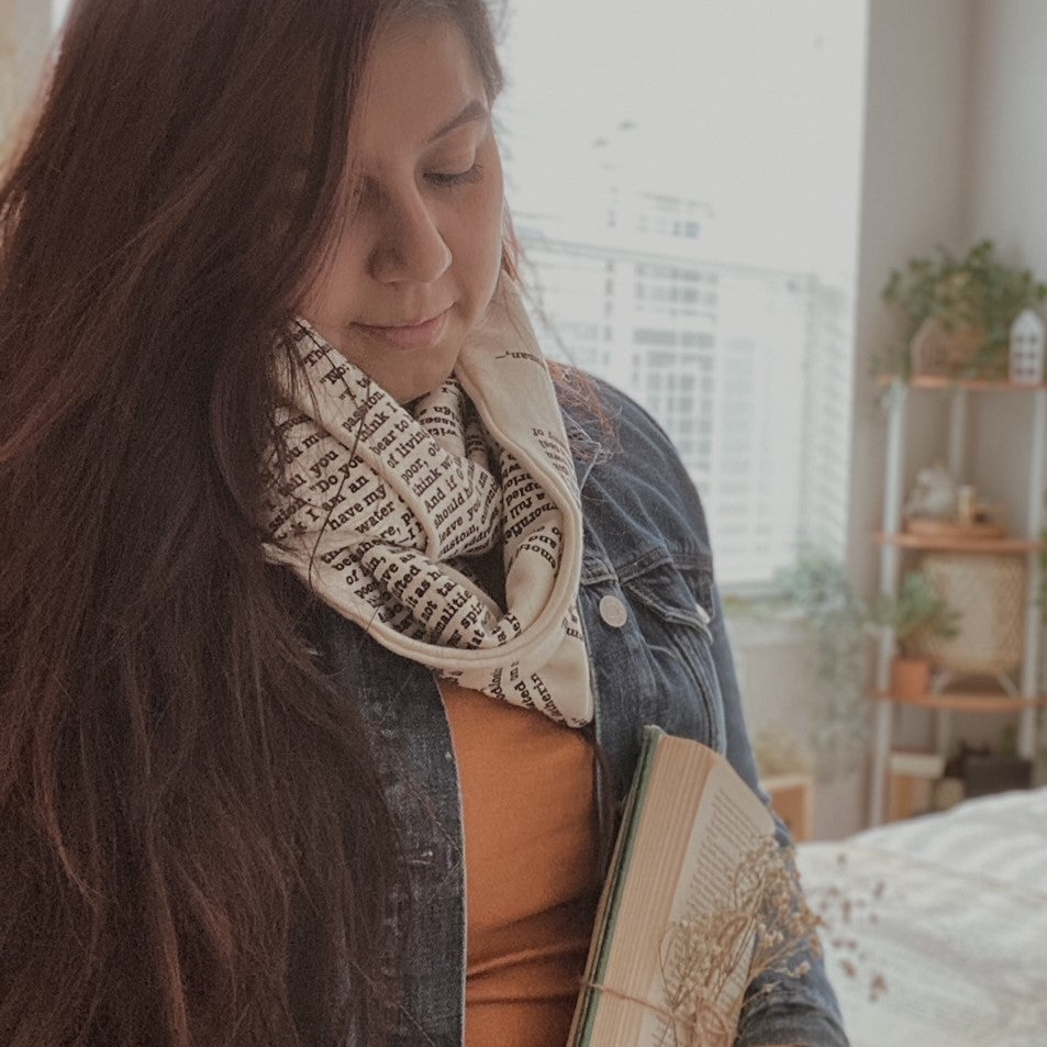 Jane Eyre Book Scarf