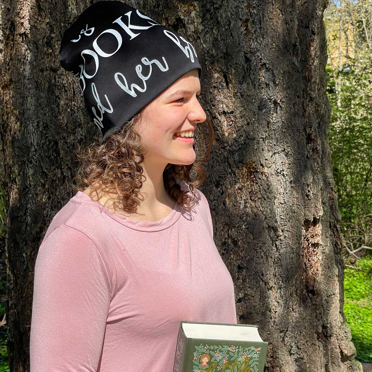 Louisa May Alcott Book Beanie