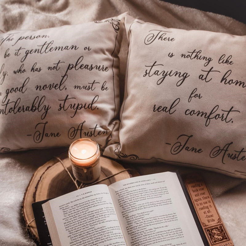Jane Austen Pillow (Part 2) Storiarts