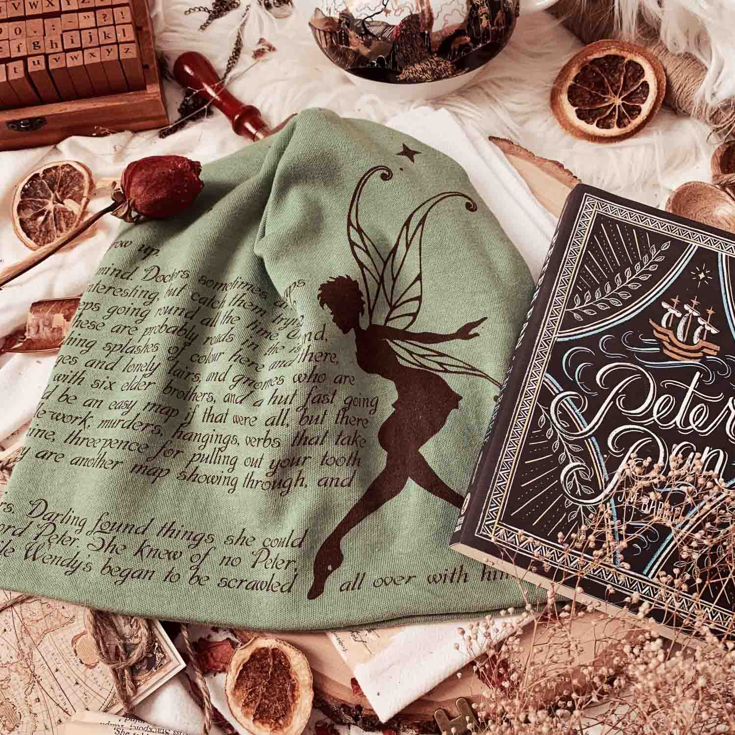 Peter Pan Book Beanie