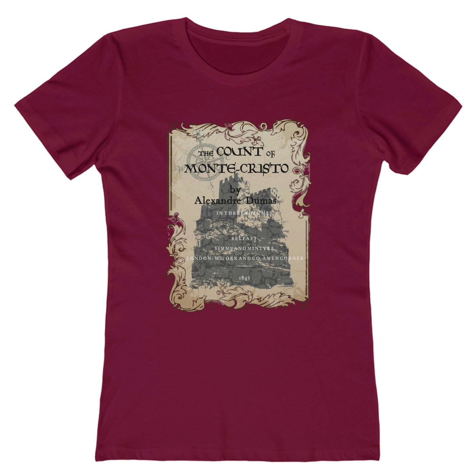 The Count of Monte Cristo Women's Tee