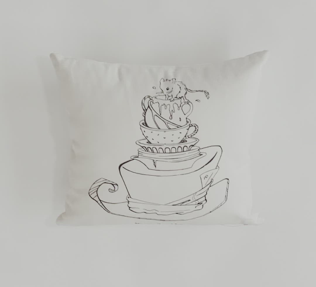 Alice in Wonderland Pillow