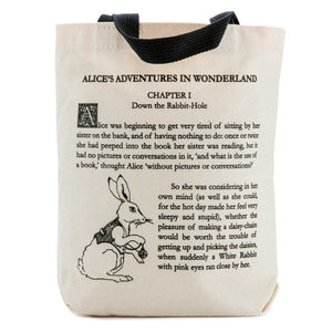 Alice in Wonderland Storybook Kids Tote