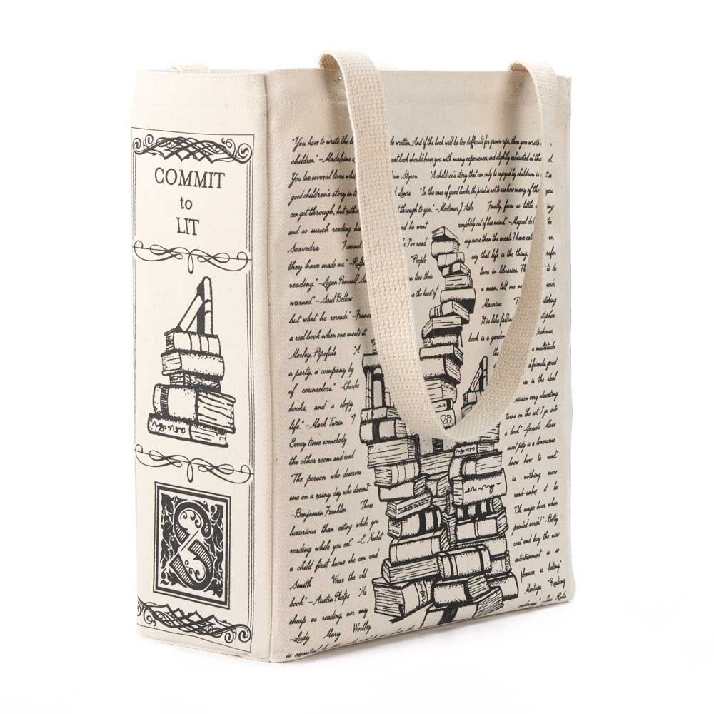 Commit to Lit Book Tote