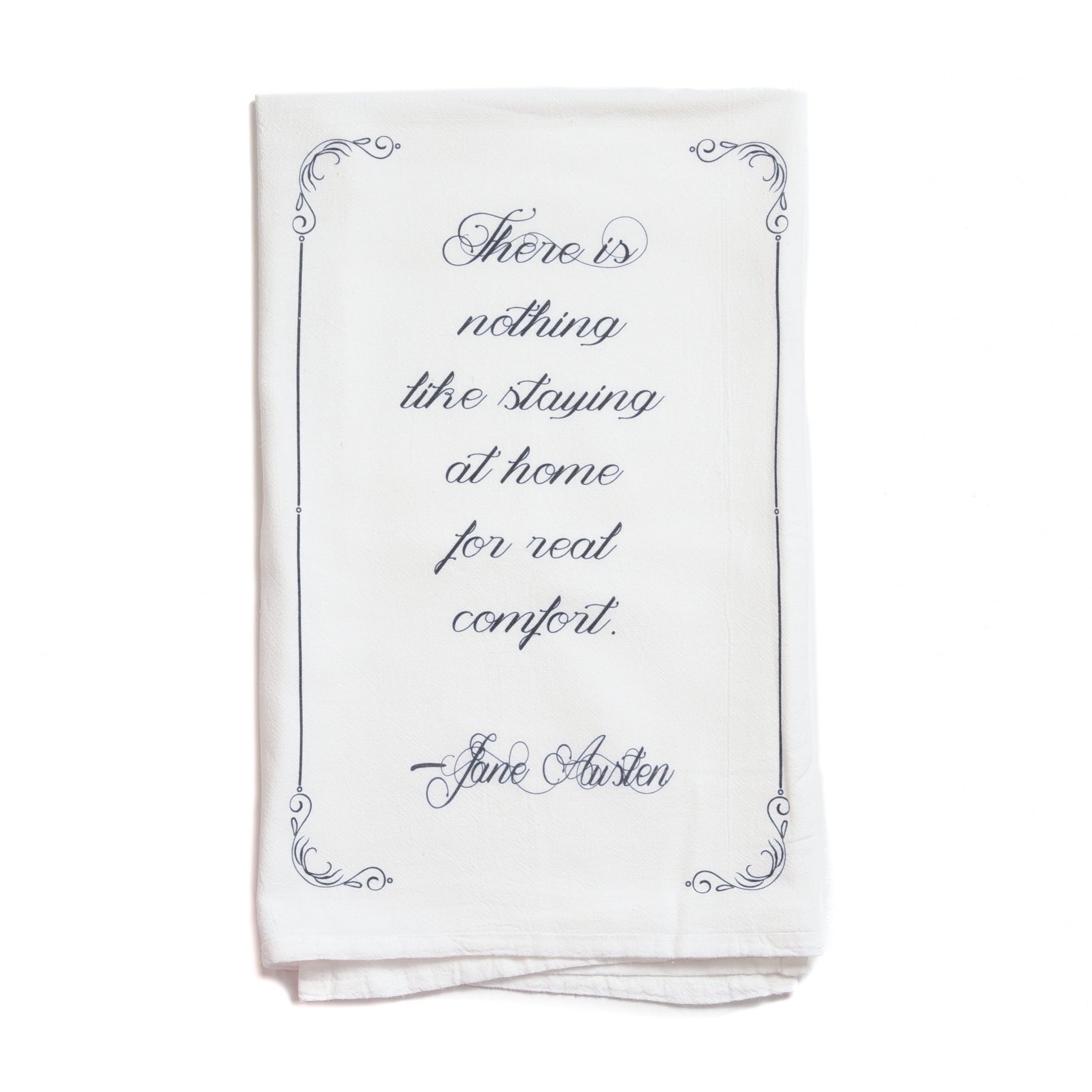 Jane Austen Quote Tea Towel (Part 2)