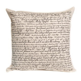 Commit to Lit Pillow - Black / Pillow Cover & Insert