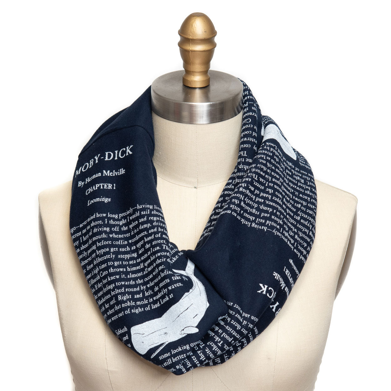 Moby Dick Book Scarf