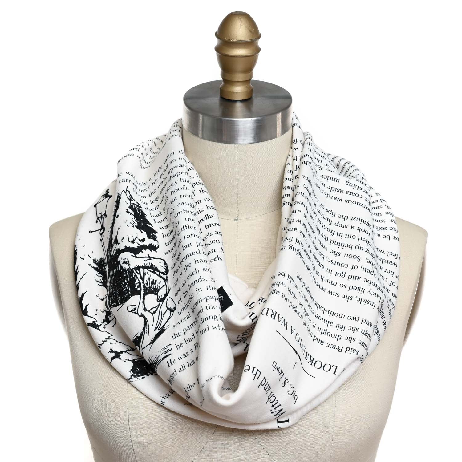 The Lion, the Witch and the Wardrobe Book Scarf