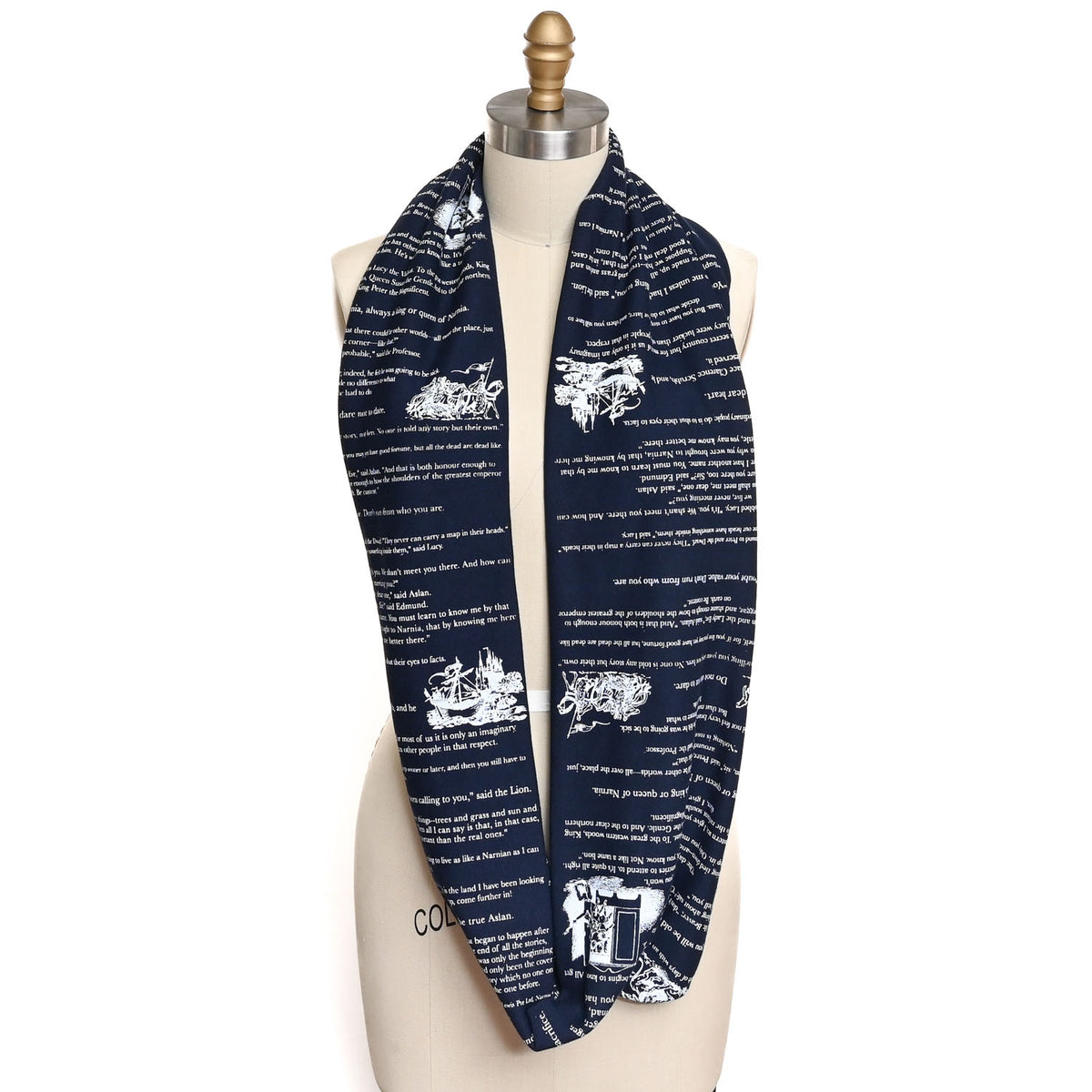 The Chronicles of Narnia Book Scarf