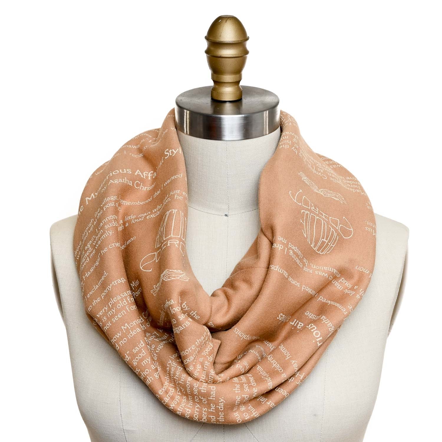 The Mysterious Affair at Styles Book Scarf
