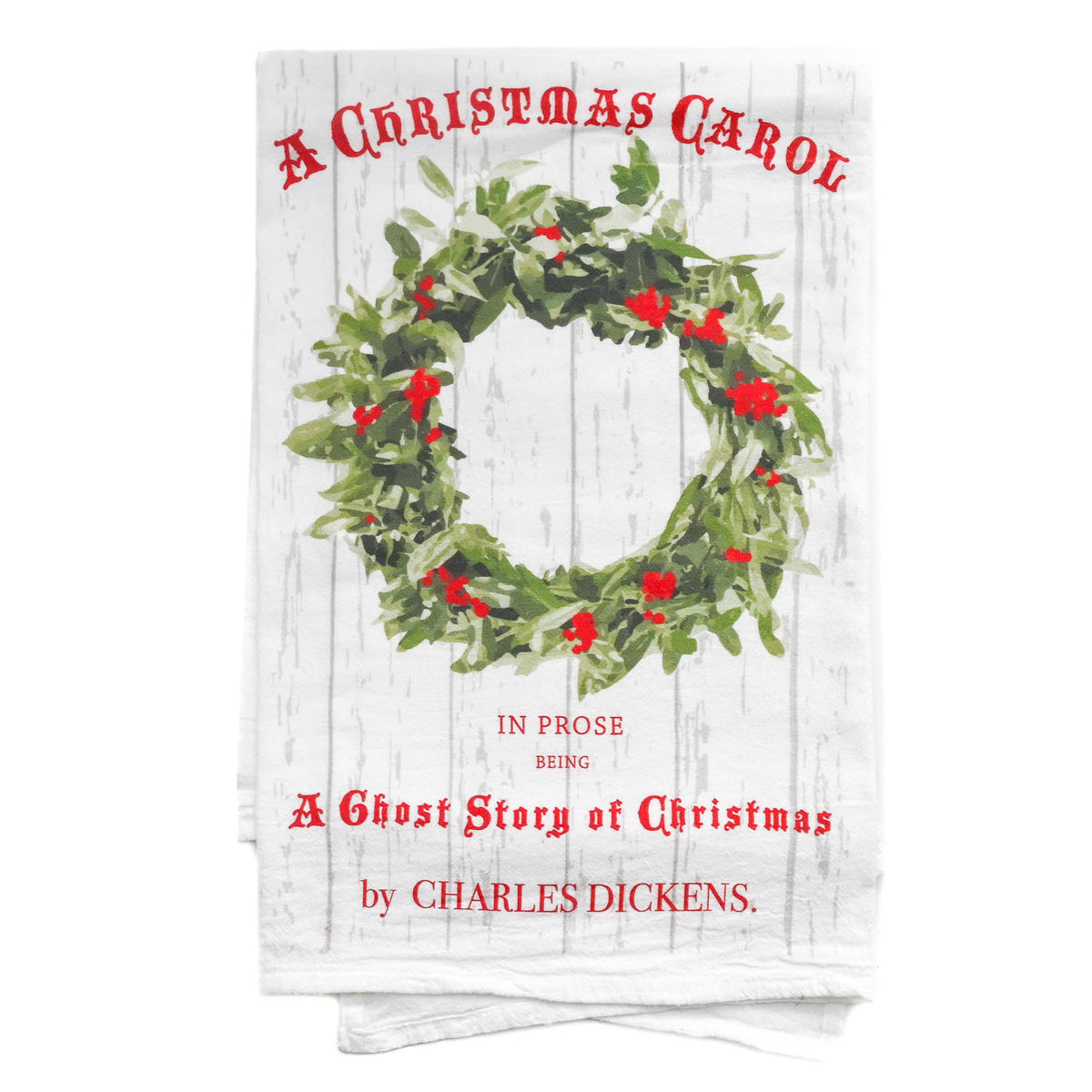 A Christmas Carol Tea Towel