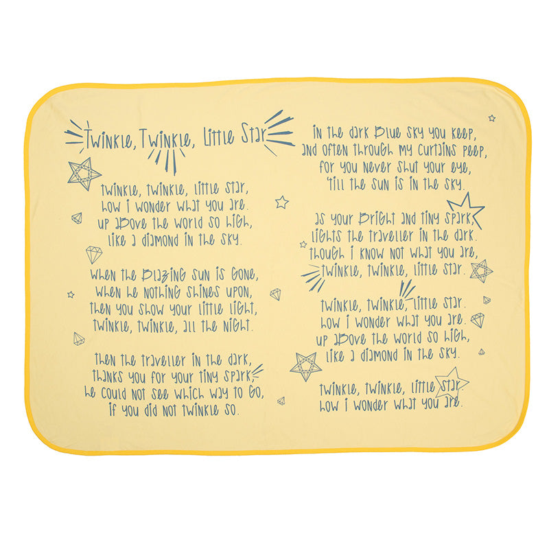 Twinkle twinkle little outlet star baby blanket