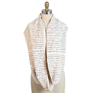 Commit To Lit Book Scarf