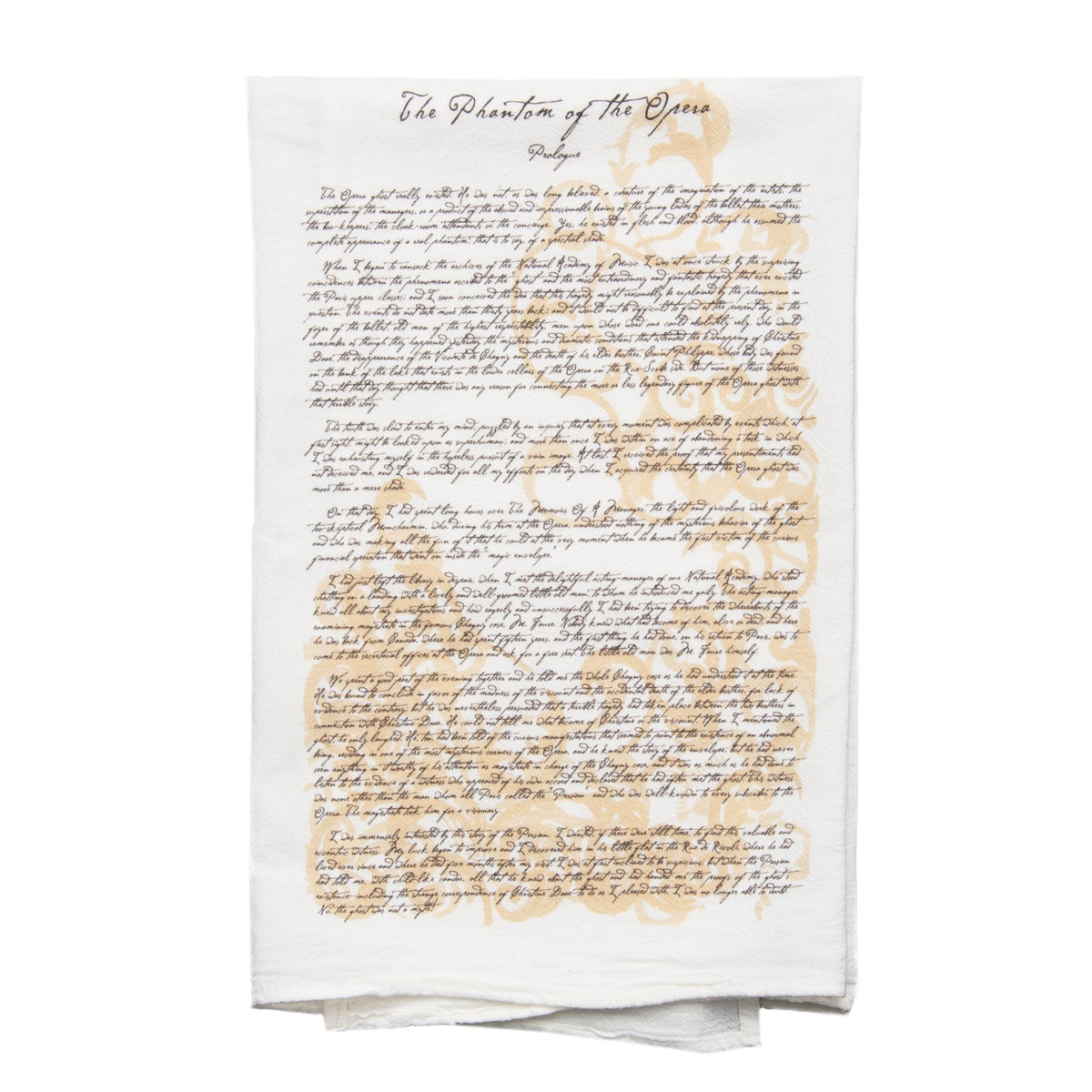 The Phantom of the Opera Tea Towel (Part 2)