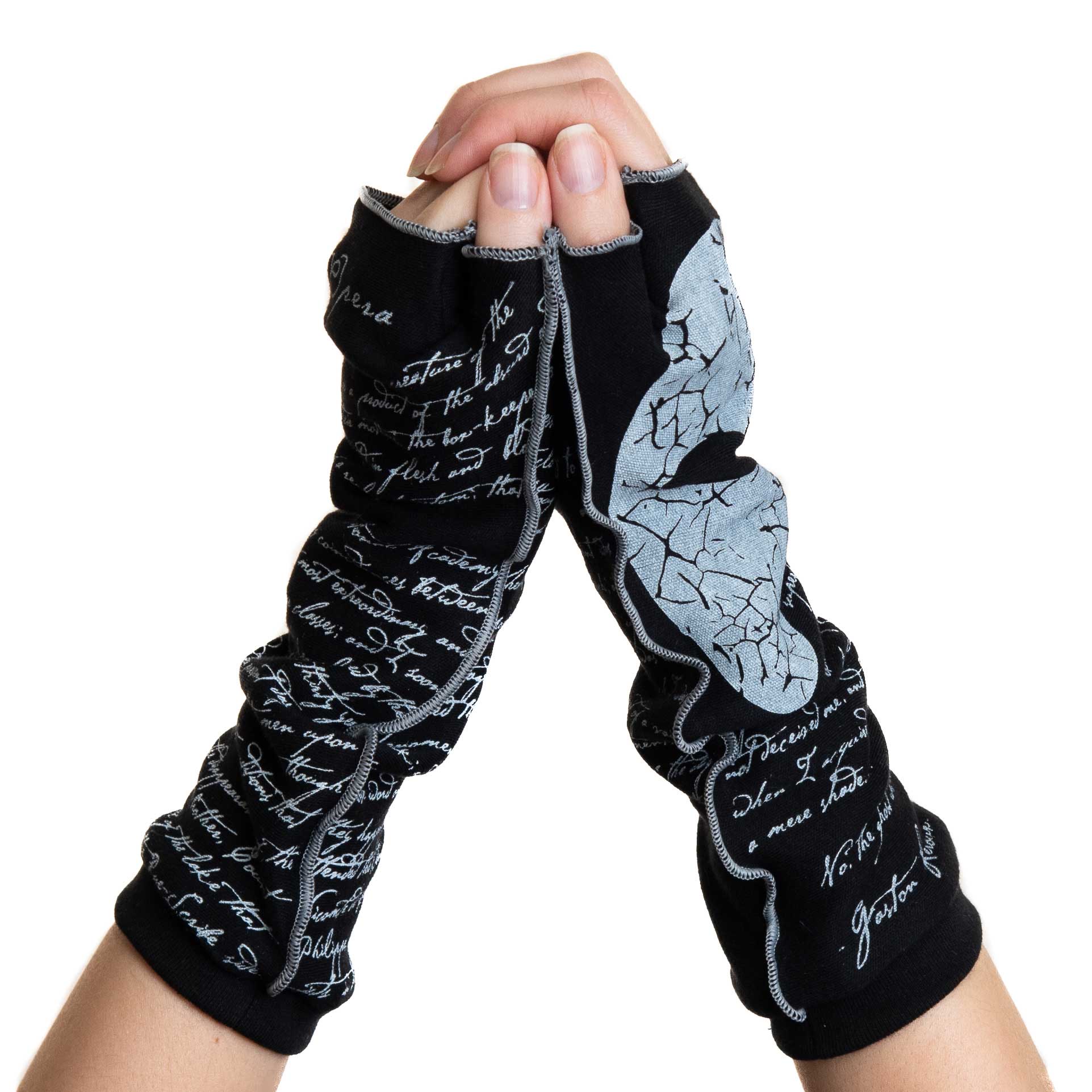 The Raven Writing Gloves