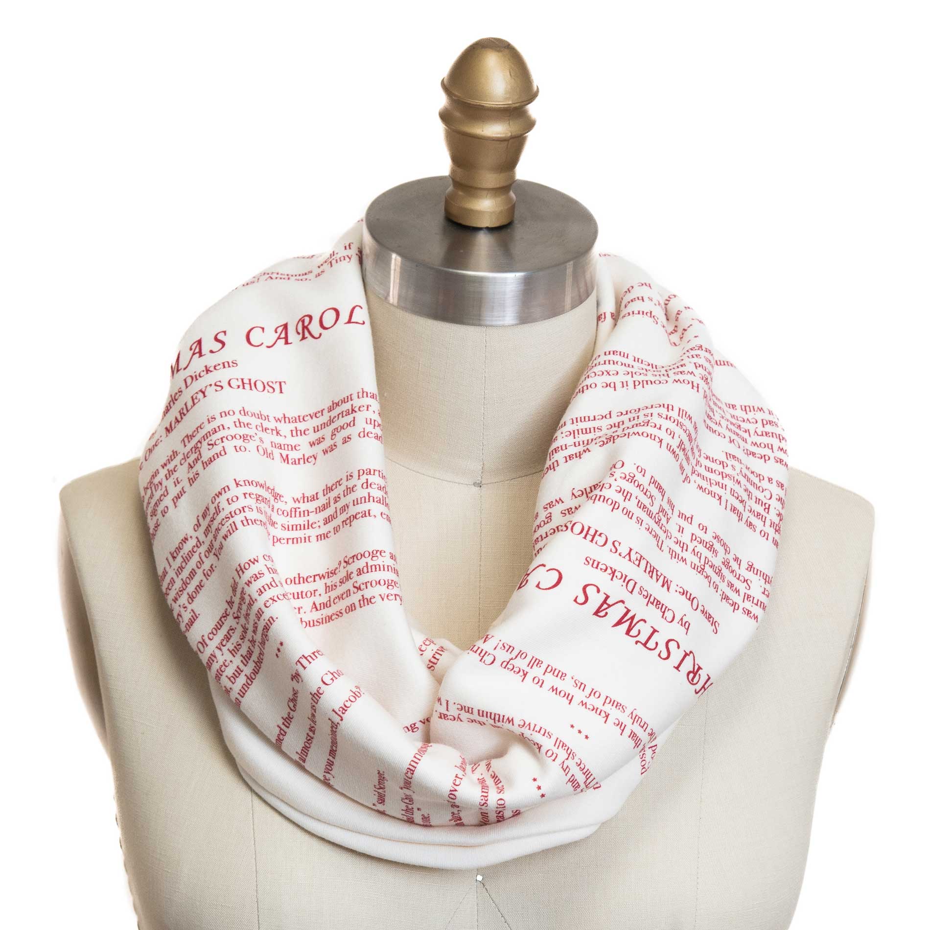 A Christmas Carol Book Scarf