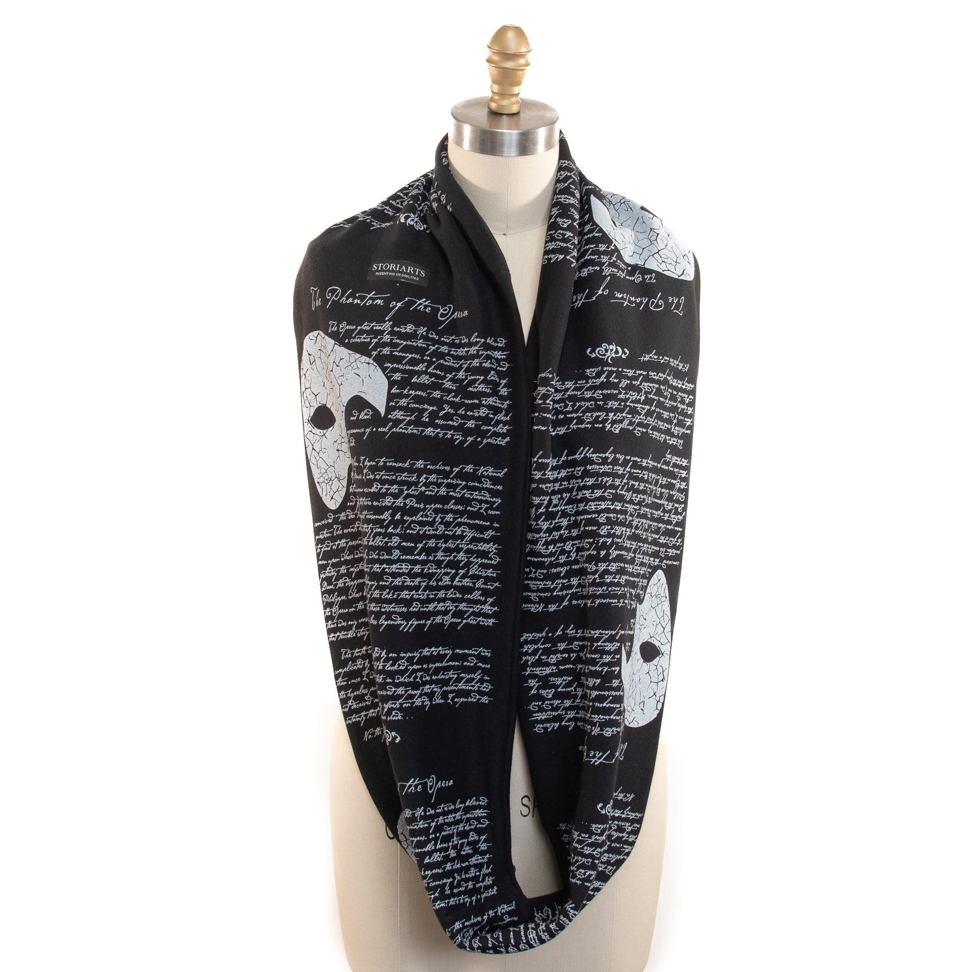 The Phantom of the Opera Book Scarf