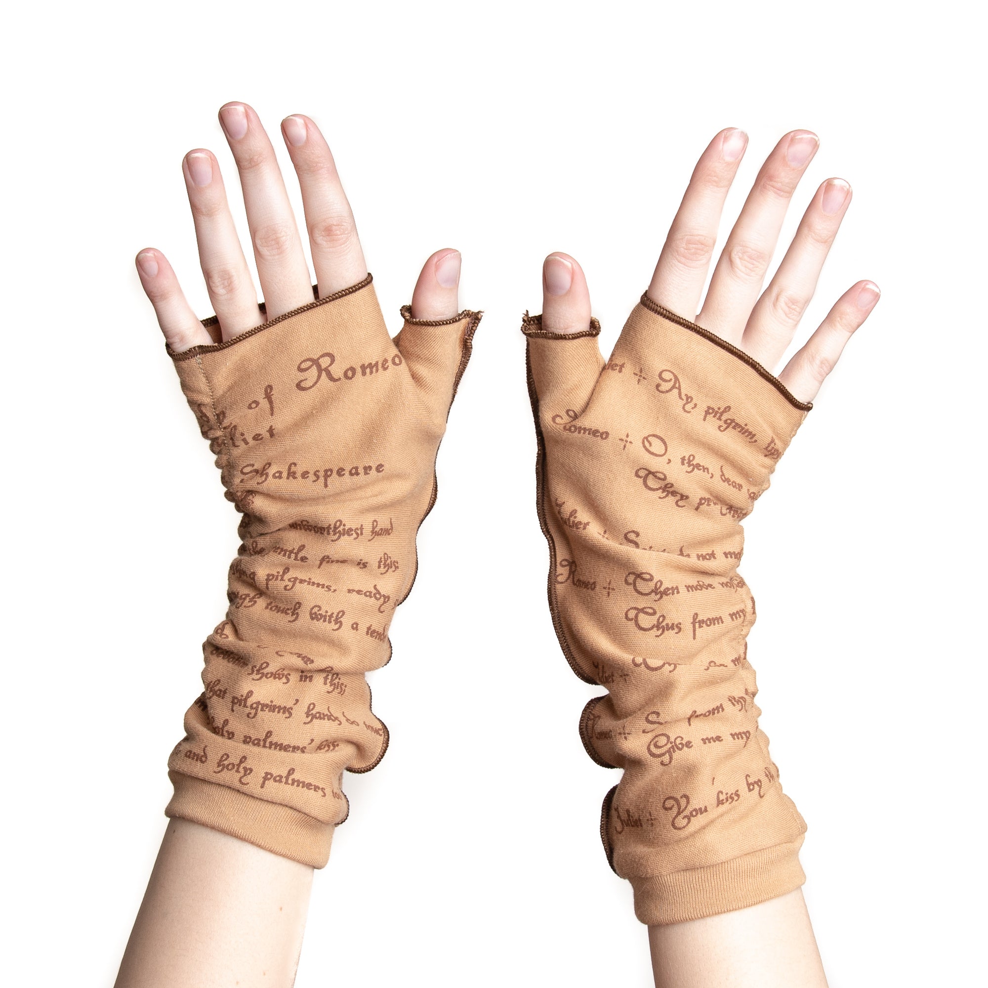 Romeo and Juliet Writing Gloves