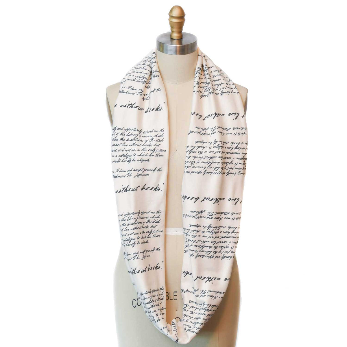 I Cannot Live Without Books Scarf
