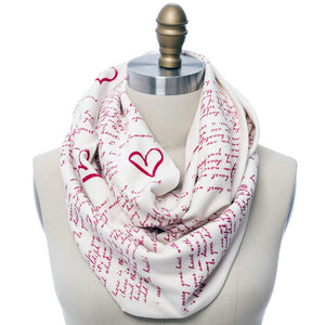 I Carry Your Heart Book Scarf - Storiarts - 1