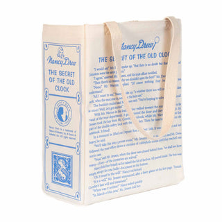 Nancy Drew Book Tote - Blue