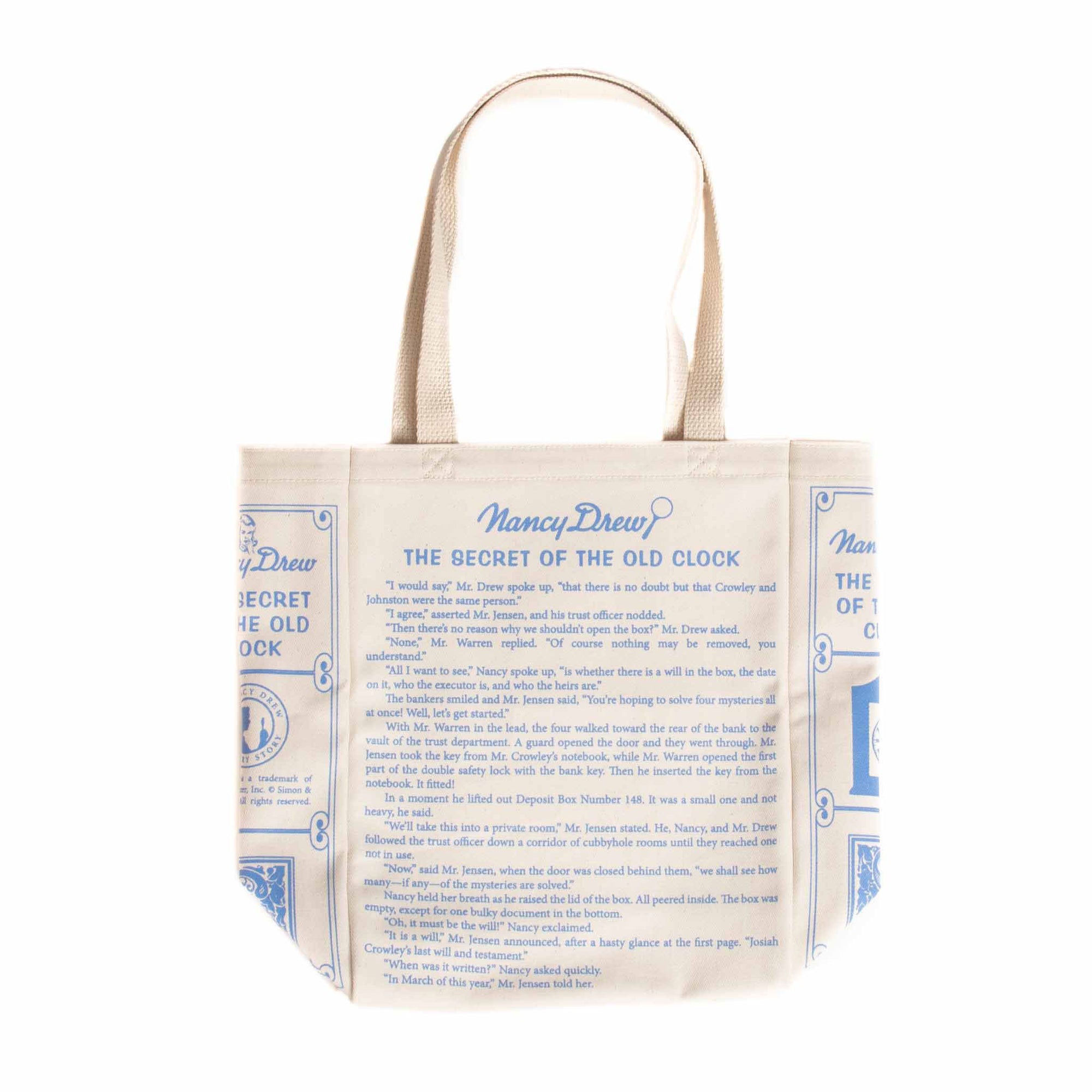 Nancy Drew Book Tote