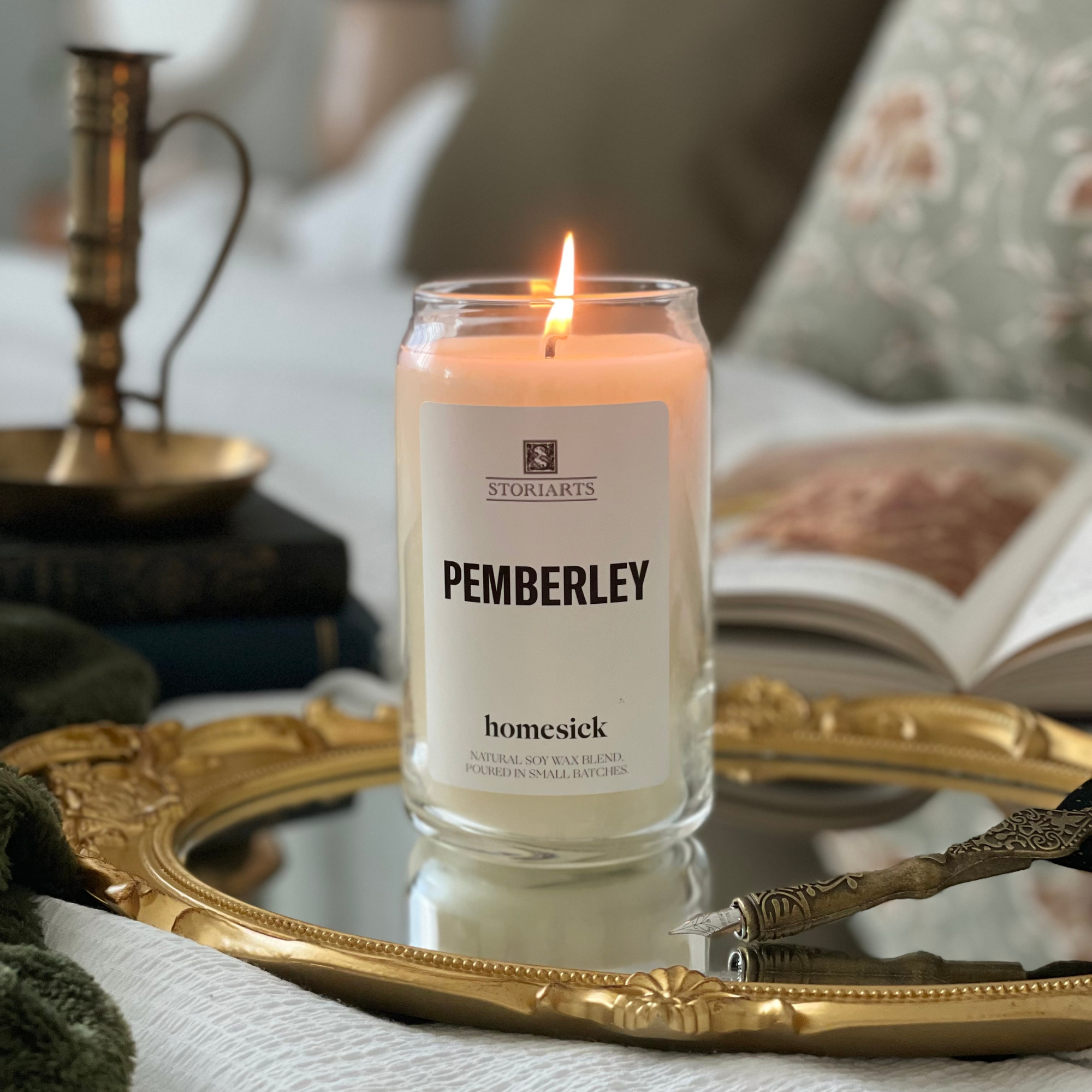 Pemberley Homesick Candle - Storiarts