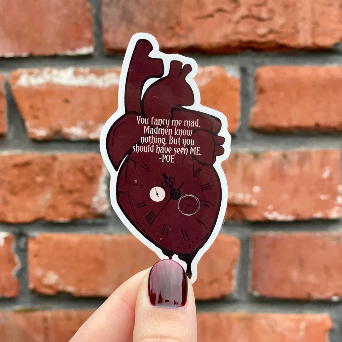 To Tell Sticker The Tell-Tale Heart Sticker - Storiarts