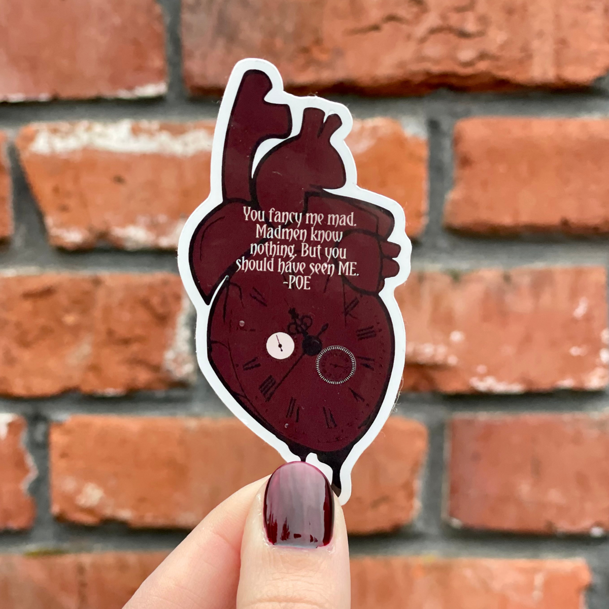 The Tell-Tale Heart Sticker