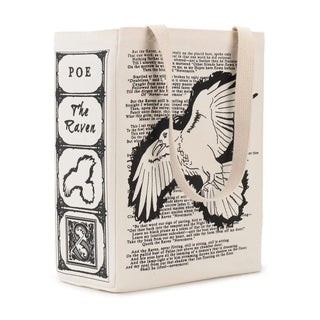 The Raven Book Tote - Black