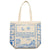 Still I Rise Book Tote | Cream and Blue Tote Bag | Storiarts