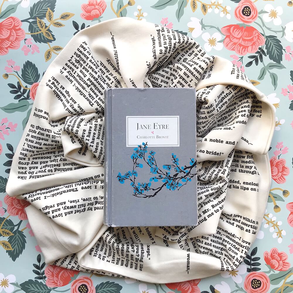 Jane Eyre Book Scarf