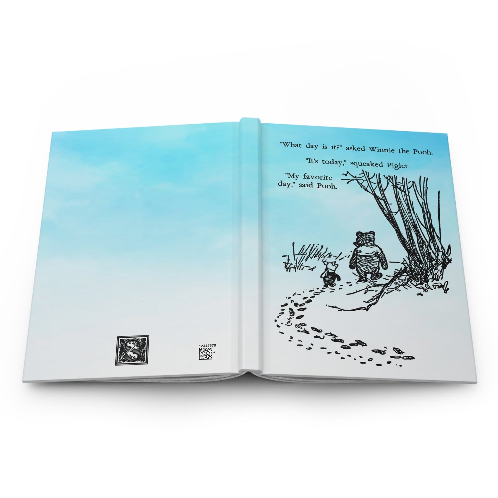 Winnie-the-Pooh Hardcover Notebook