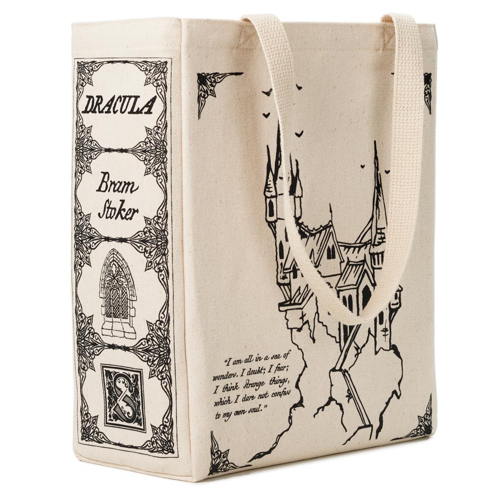 Dracula Book Tote | Classic Horror Book Bag | Storiarts