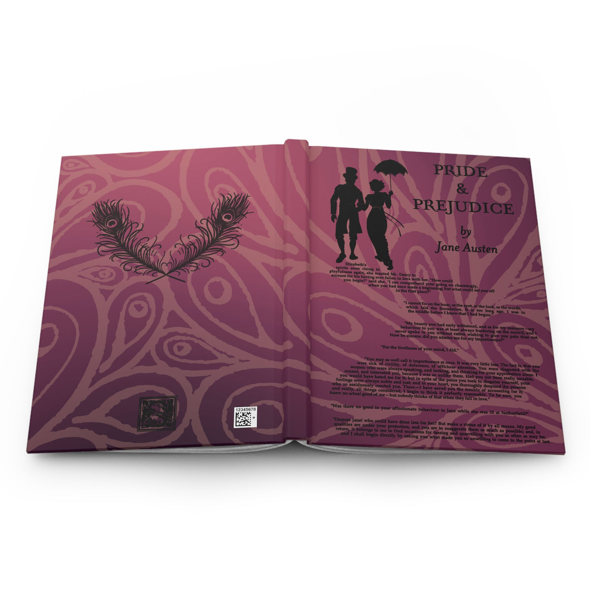 Pride and Prejudice Hardcover Notebook