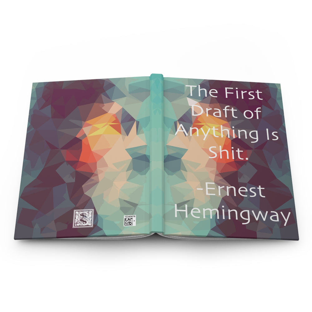 Ernest Hemingway Hardcover Notebook - Storiarts