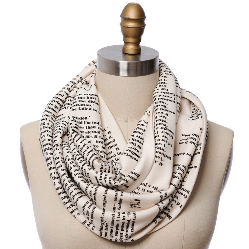 The Great Gatsby Book Scarf - Storiarts - 1