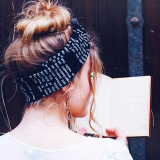 Pride and Prejudice Headband - Black