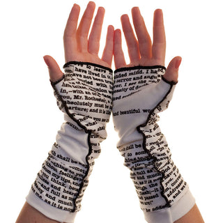 Jane Eyre Writing Gloves - OSFM / Cream / Black