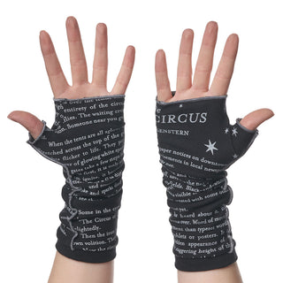 The Night Circus Writing Gloves - OSFM / Black