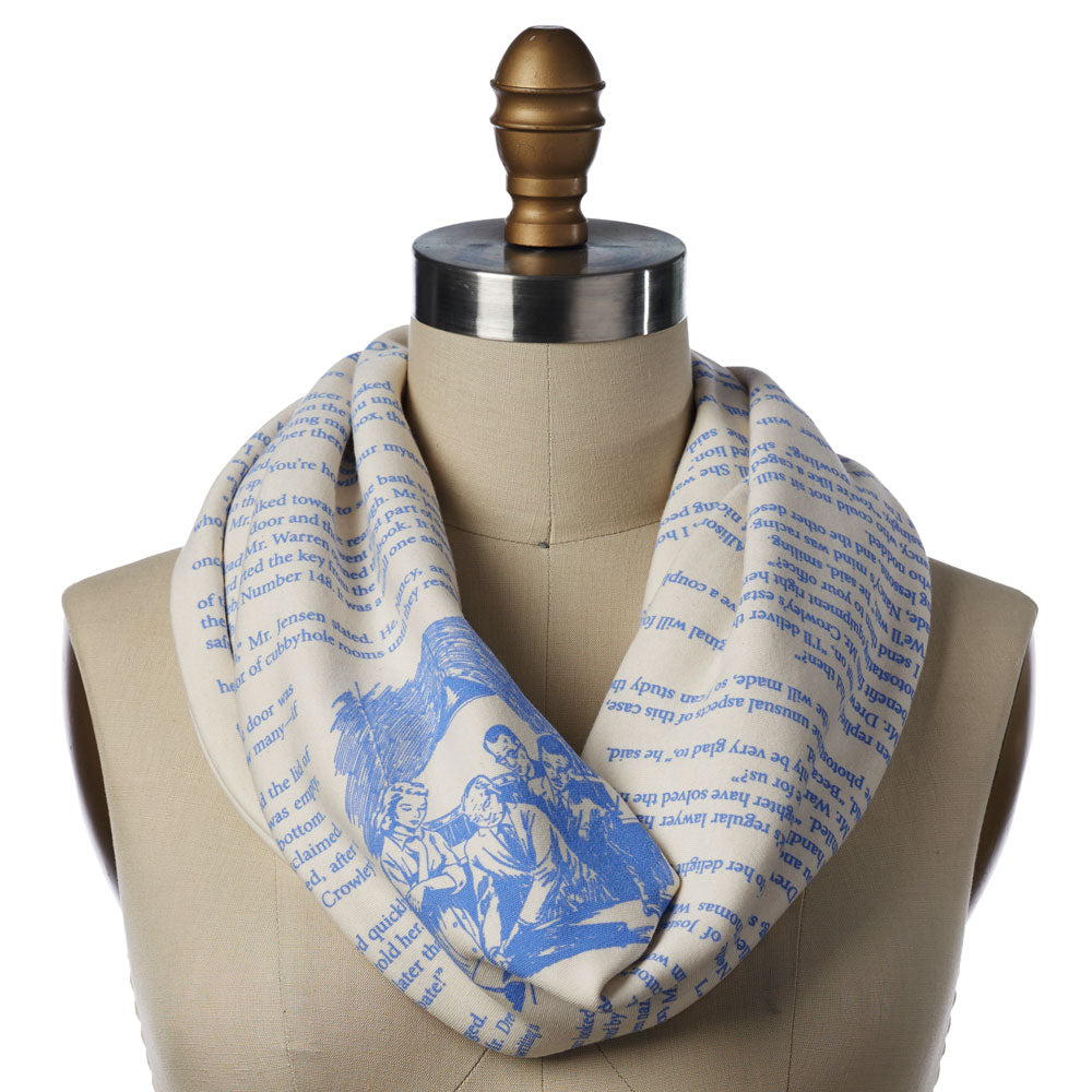 Nancy Drew Book Scarf