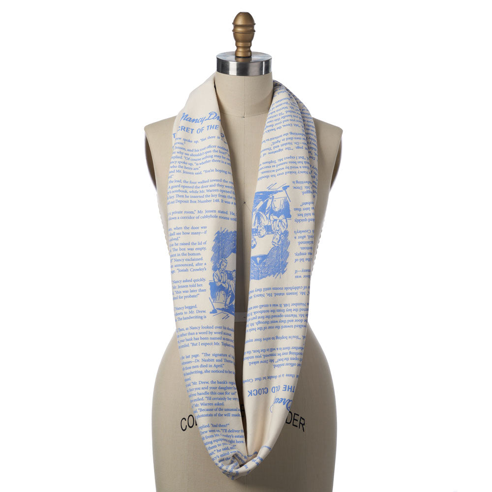 Nancy Drew Book Scarf