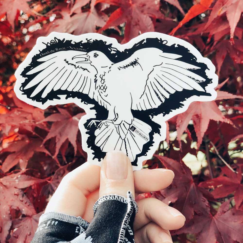 The Raven Sticker